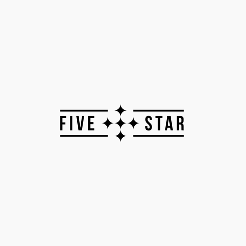 Five Star logo design Design por mind_idea™