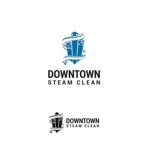 Create an eye catching logo for an innovative new steam cleaning company Design by anggastrwn