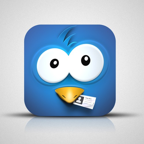 iOS app icon design for a cool new twitter client Diseño de Cerpow
