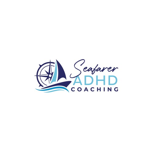 Abstract sailboat logo to evoke navigation and adventure Design by souart