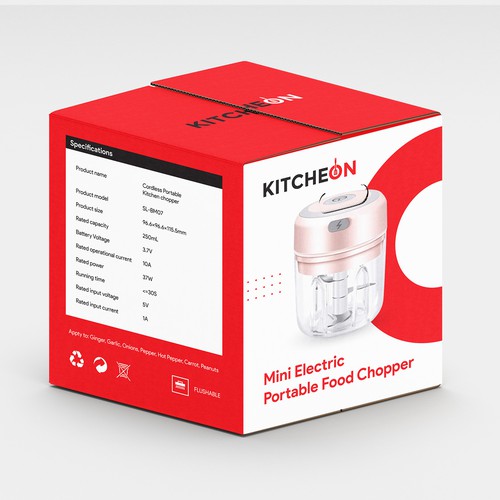 Love to cook? Design product packaging for a must have kitchen accessory! Design by Miketerashi