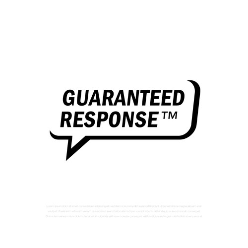 GuaranteedResponse™ Logo For Email Messaging Design by Dre Design