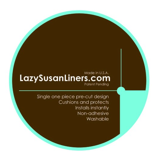 Lazy Susan Liner Label Stationery contest