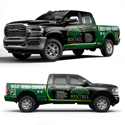 Truck wrap design Design by ssrihayak