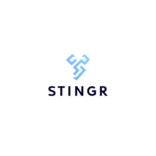 Stylized, crisp, clean logo and brand for a next-level technology company. Design by ashous™