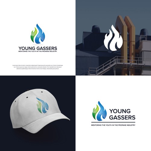 Young Gassers Logo Design by Mhala