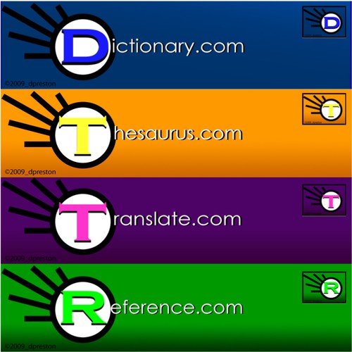 Dictionary.com logo Ontwerp door di