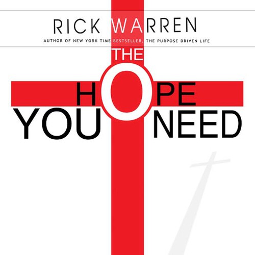 Design Rick Warren's New Book Cover Diseño de Mike-O