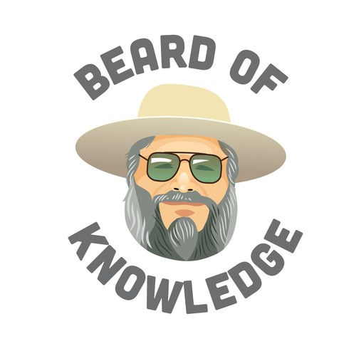 Beard of Knowledge Design by lofosparalogos
