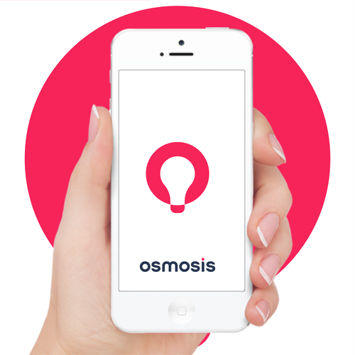 Osmosis needs a clean, fun startup logo! Design by W O N N O