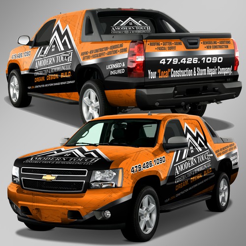 Design a Truck Wrap Design by Lumina CreAtive