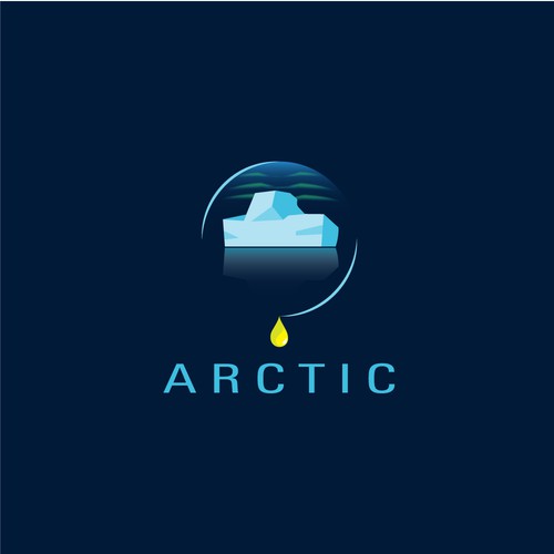 Arctic branded vitamins and fish oil products logo design. Design by lanmins021