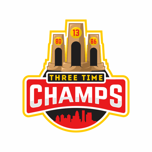 Basketball Logo for Team 'Three-Time Champs' - Your Winning Logo Featured on Major Sports Network Design by nuname