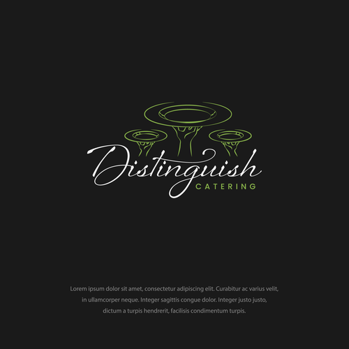 Distinguish Catering : A Taste of Home with a Luxurious Experience Design by Ainur Roviq