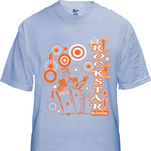 Give us your best creative design! BizTechDay T-shirt contest デザイン by Stolt65