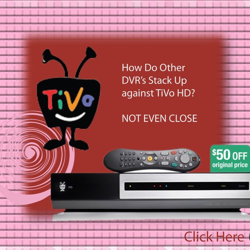 Banner design project for TiVo Design by luckyjju