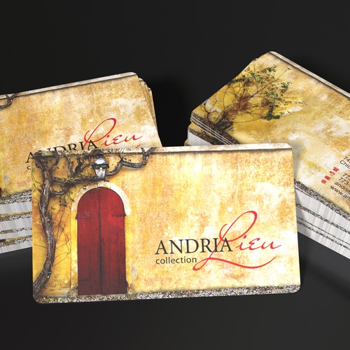 Create the next business card design for Andria Lieu Ontwerp door buleuleon