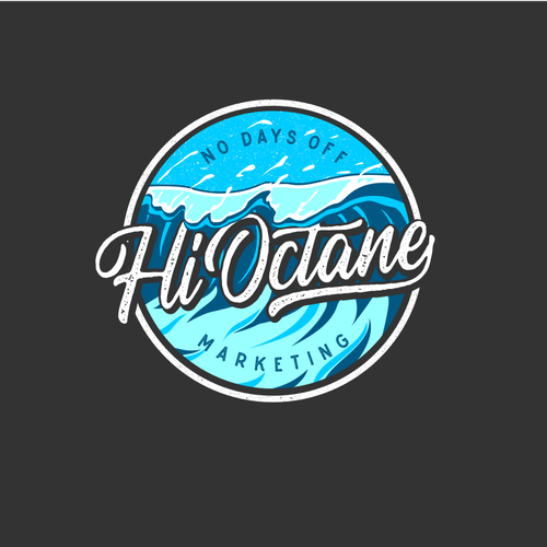 HAWAII Marketing Agency  logo Design by zafranqamraa