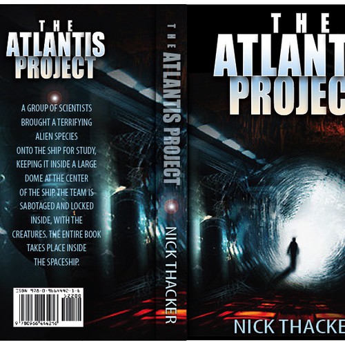 Thriller/Sci-Fi Book Cover Design in Award-Winning Author's Series! Design by fwhitehouse7732