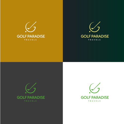 We need a logo that encourage trust and willingness to play GOLF in PARADISE Design by Nayan Maity