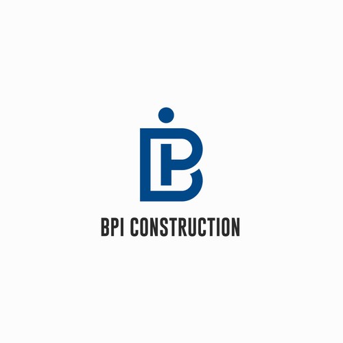 Logo Bpi construction Design by M!THUN