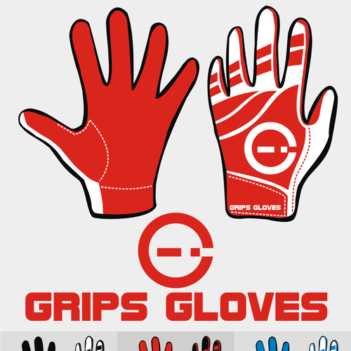 Football gloves hot sale design