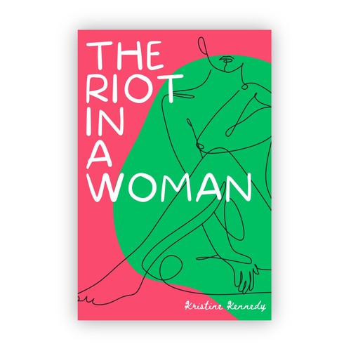 Wow factor book cover for women's contemporary fiction novel Réalisé par Valentina Egina