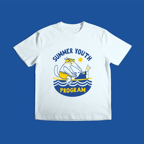 Fun t-shirt logo for students and teachers!