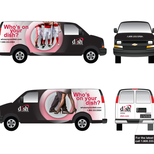 V&S 002 ~ REDESIGN THE DISH NETWORK INSTALLATION FLEET Design by Superstartist