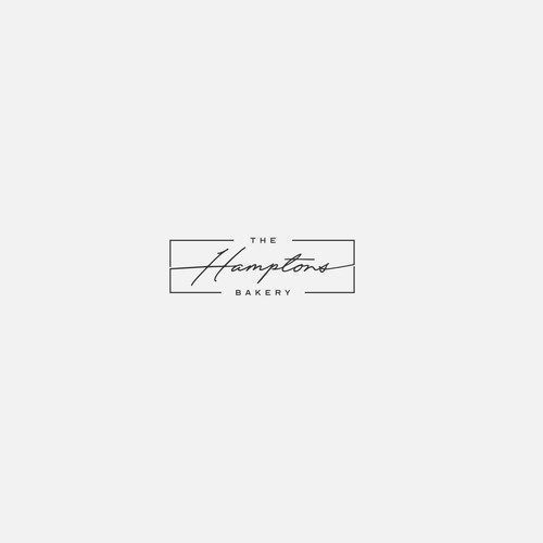 The Hamptons Bakery Logo Design by Andy Bana