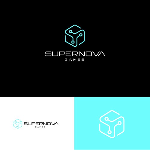Video game development company logo Design by SilvinaL
