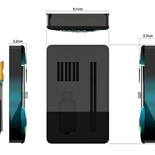 ►►► Sleek & Cool package design for new E-cig box Design by Mr.Lucky