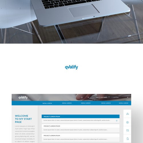 User-friendly interface & modern design make over needed for existing online portal. Réalisé par Kristina Orlo