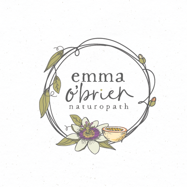 Design realizzato da Wanderleaf Design intitolato "emma o'brien naturopath"