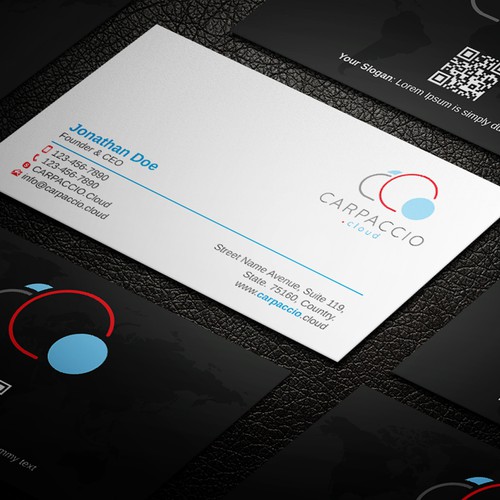 Give more muscle to research with graphic ID for CARPACCIO.cloud Design by DesignsTRIBE
