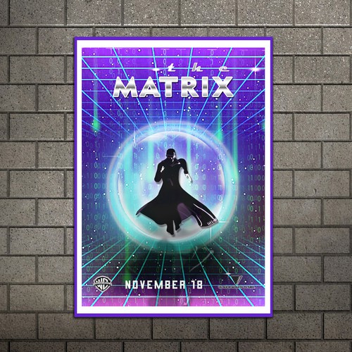 Create your own ‘80s-inspired movie poster! Design by Titah