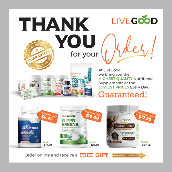 Insert Card for Supplements