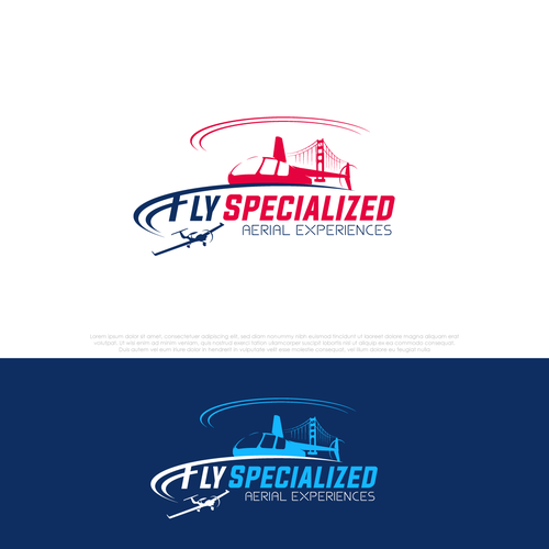 Helicopter | Aviation Company logo for flight experiences Design by Walco