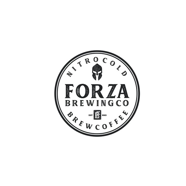 Design by PHPbrand titled "FORZA brewing co"