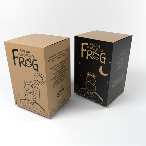 Create a creative box design for Solar Frog Design by degowang