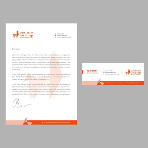 Stationery contest entry by Xclusive16