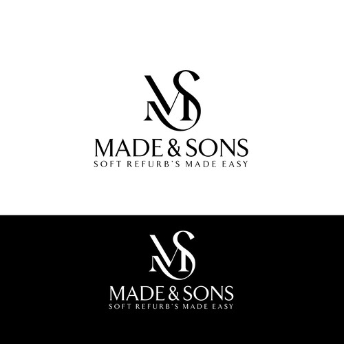Design di Luxury Meets Ease: Logo & Card Design for Made & Sons di Ovita ✏️