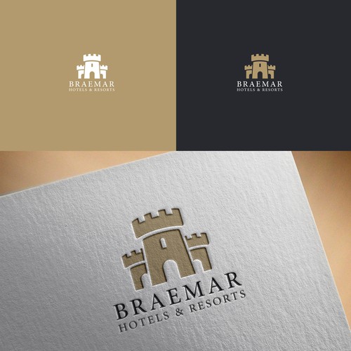 Luxury Hotel Company looking for a castle logo Design by white6eard