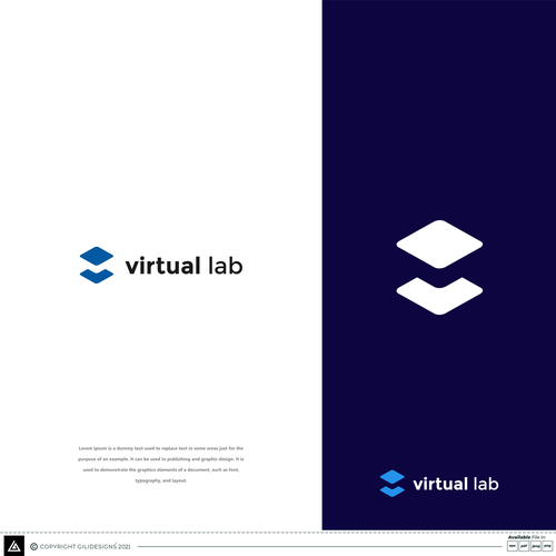 Logo needed for Virtual Lab, an Augmented Reality Studio Design by Gilidesigns™