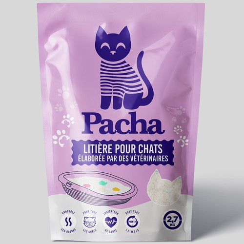 Cat Litter startup Minimalistic packaging - Contest Design von agooshe