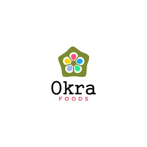 Okra inspired logo design Design by ms.logolady