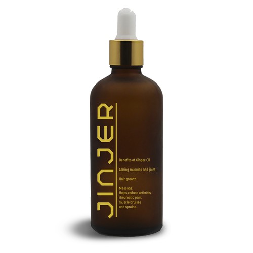 "Design a awesome bottle for the brand JINJER!" Embalagem de produto vencedor