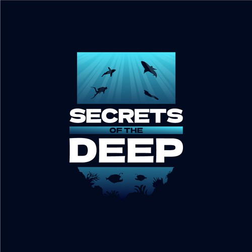 Secrets of the Deep, a logo about a new tv series Ontwerp door harrysvellas