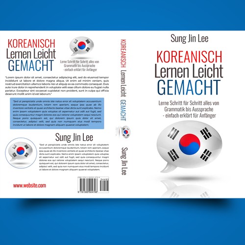 Learning Korean Book Cover Design by NoBoundaries