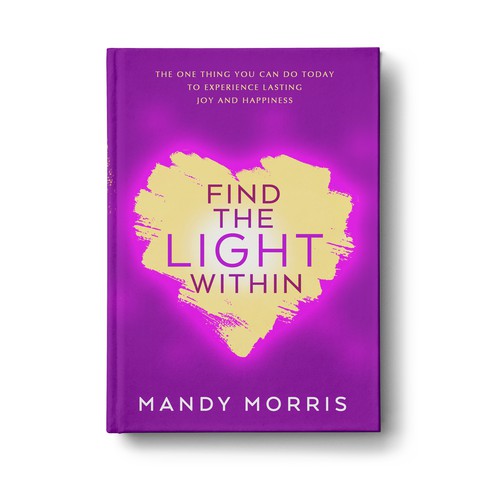 Book cover “find the light within” Design by Levro